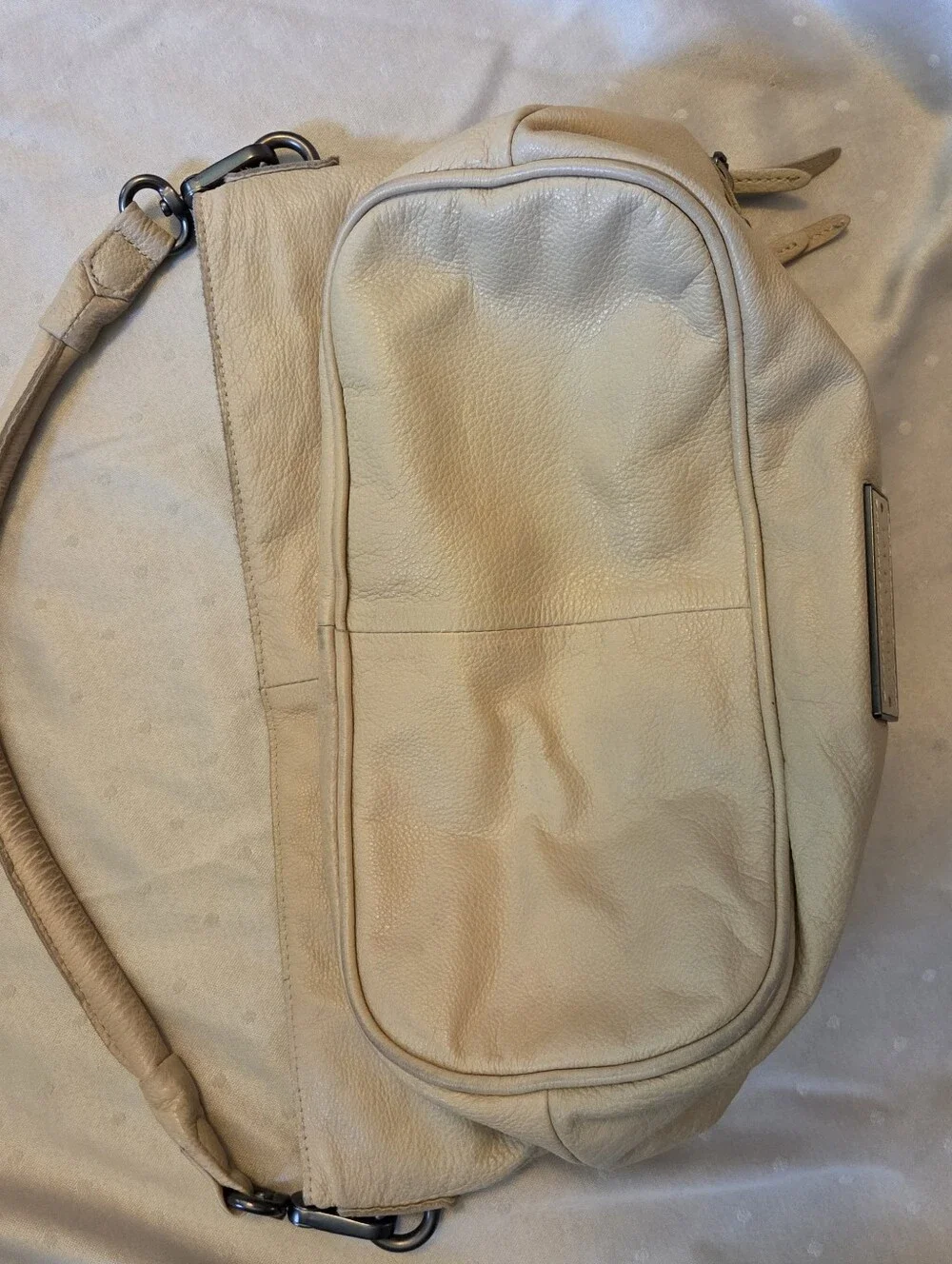 Liebeskind Leather Shoulder Bag with Front Zip